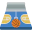 Basketball court icon 64x64