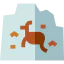 Cave painting icon 64x64