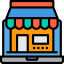 Online shop icon 64x64