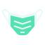 Medical mask icon 64x64