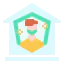 Stay home icon 64x64