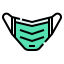 Medical mask icon 64x64