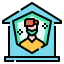 Stay home icon 64x64