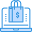 Online shopping icon 64x64