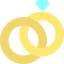 Wedding rings icon 64x64