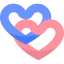 Hearts icon 64x64