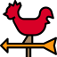 Weather vane icon 64x64