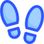 Footprints ícono 64x64