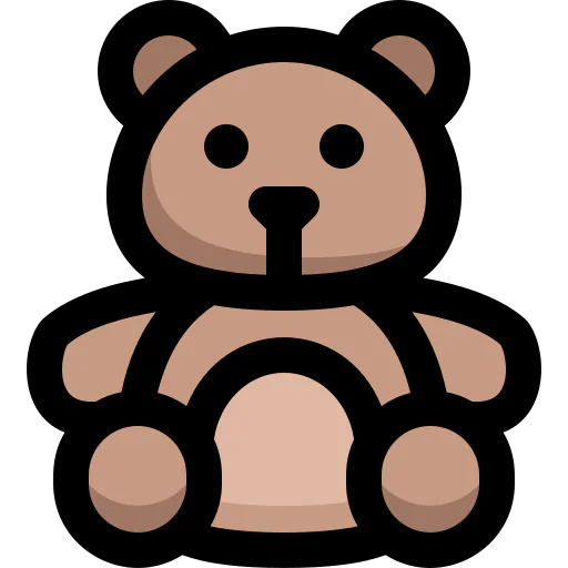Teddy bear icon