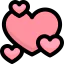 Hearts icon 64x64