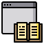 Open book icon 64x64