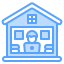 Working at home icon 64x64