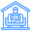 Work from home icon 64x64