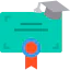 Certificate icon 64x64