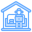 Work from home icon 64x64