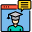 Online class icon 64x64