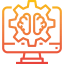 Artificial intelligence icon 64x64