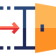 Exit door アイコン 64x64