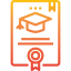 Certificate icon 64x64