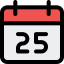 25 december biểu tượng 64x64