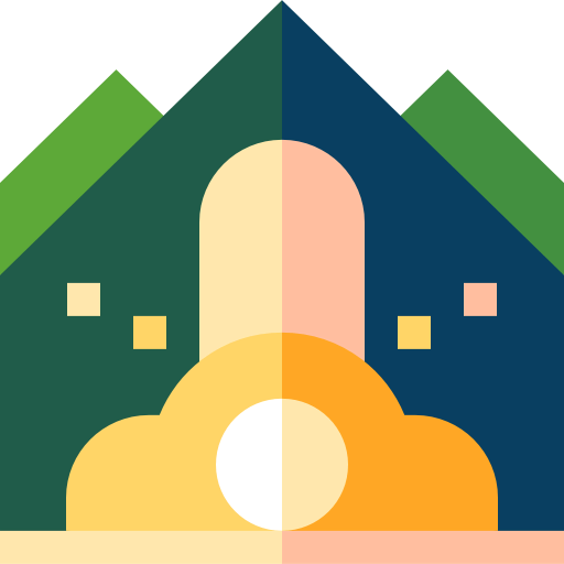 Falling debris icon