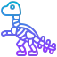 Dinosaur skull icon 64x64