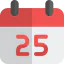 25 december biểu tượng 64x64
