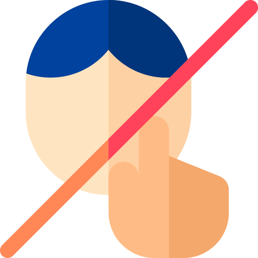 Dont touch icon