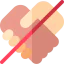 No handshake ícono 64x64