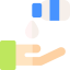 Hydroalcoholic gel icon 64x64