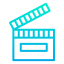 Clapperboard icon 64x64