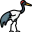 Red crowned crane 图标 64x64