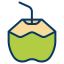 Coconut drink icon 64x64