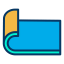 Yoga mat icon 64x64