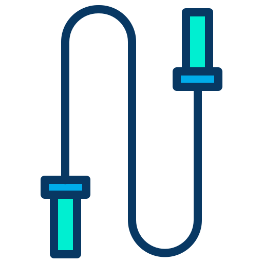Jumping rope icon