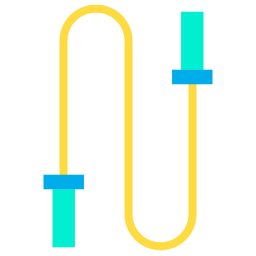 Jumping rope icon