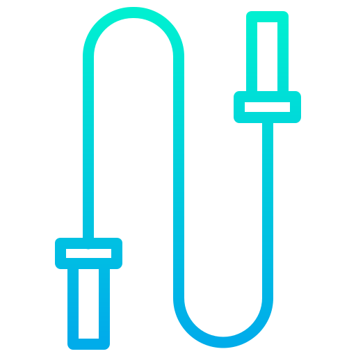 Jumping rope icon