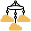 Crib toy icon 64x64