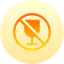 No alcohol icon 64x64