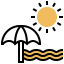 Sun icon 64x64