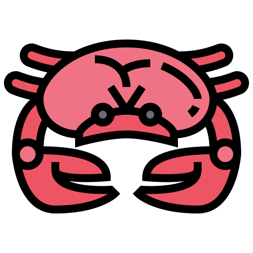 Crab icon