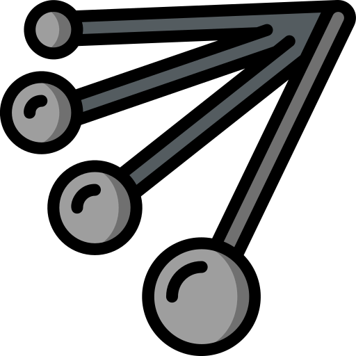 Measuring spoons icon
