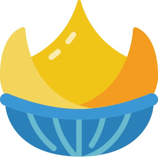 Flat bread icon