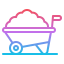 Wheelbarrow icon 64x64