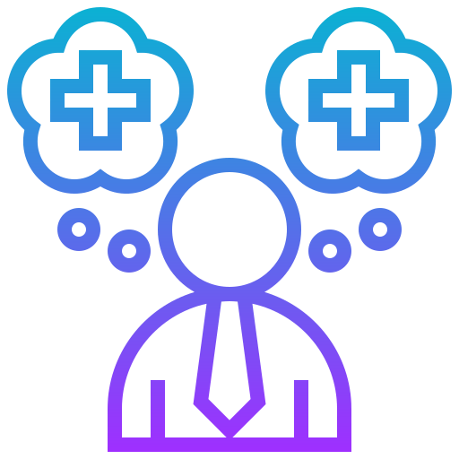 Positive thinking icon