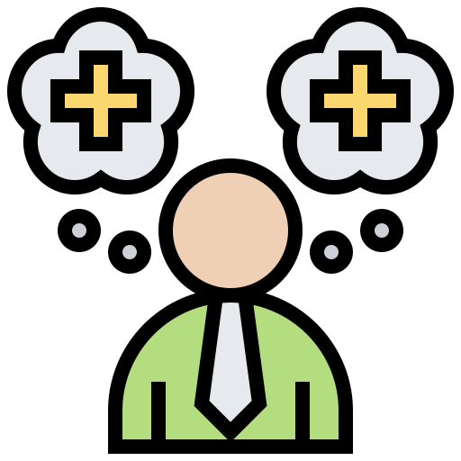 Positive thinking icon