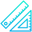 Set square icon 64x64