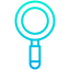 Magnifying glass icon 64x64