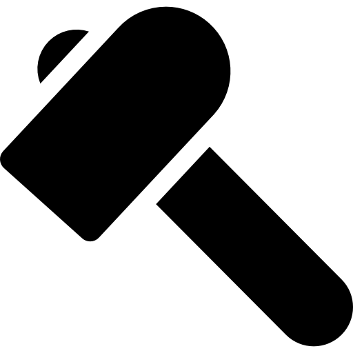 Construction hammer  icon