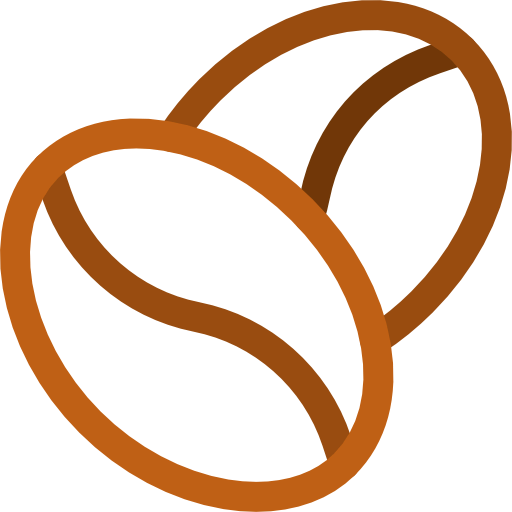 Coffee beans icon